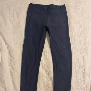 Outdoor Voices Navy 7/8 Compressive Leggings